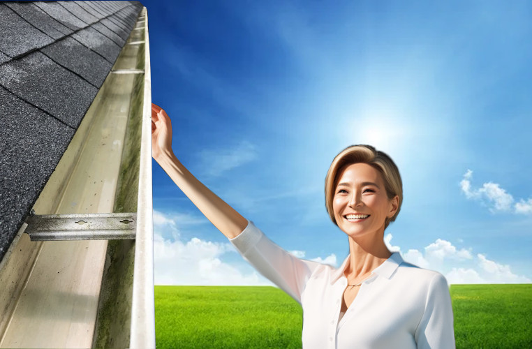 
Woman in Narooma Happy with the Competitive Gutter Cleaning Price.